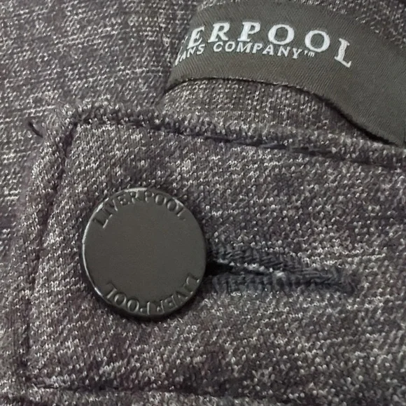 Liverpool Jeans Company Madonna Leggings size 2/26 Brown Skinny Stretch - Picture 11 of 14